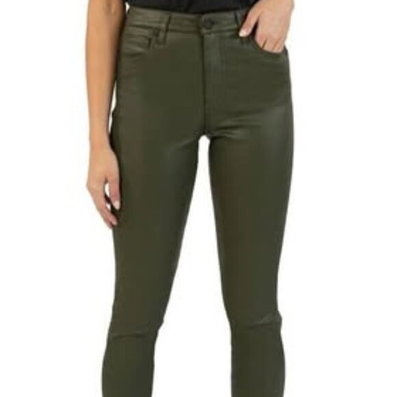 KUT Olive Coated, Donna Fab Ab Ankle Skinny - Picture 1 of 5